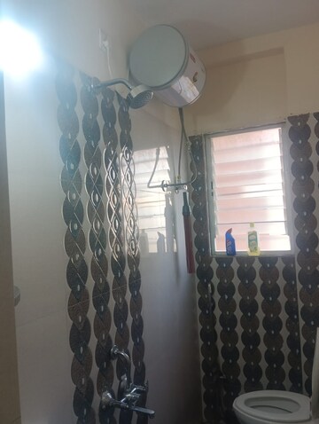 Bathroom in 1 BHK Apartment at Sainath Complex, Kharadi – for Rent