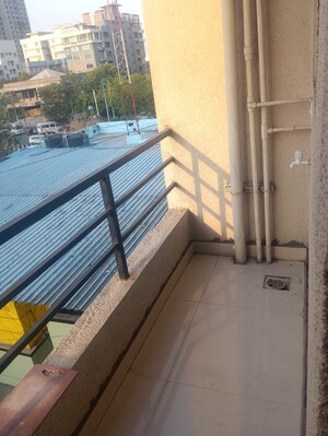 Balcony in 1 BHK Apartment at Sainath Complex, Kharadi – for Rent