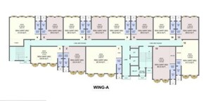 Floor Plan in  Office Space at Pahuja Business Avenue, Sakinaka – for Sale