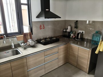 Kitchen in 2 BHK Apartment at Prasun Sarvam, Kharadi – for Rent