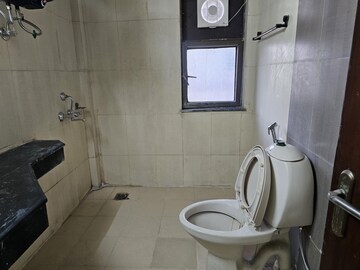 Bathroom in 4 BHK Apartment at AWHO Township Gurjinder Vihar, Omega Ii Greater Noida – for Rent