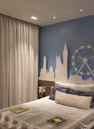 Bedroom in 3 BHK Apartment at Sumadhura Acropolis, Gachibowli – for Rent