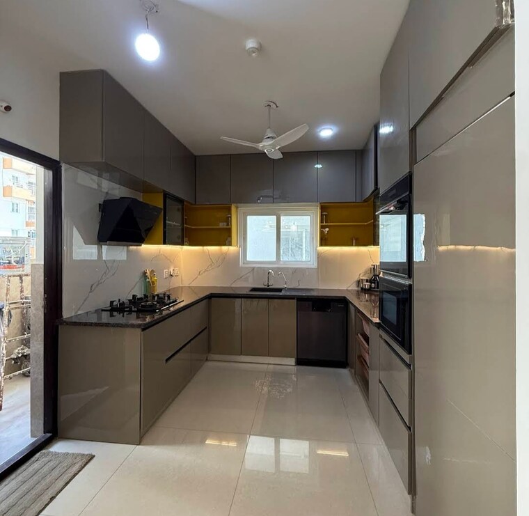 Kitchen, lansum-el-dorado 3 Bedroom 1540 Sq.Ft. Apartment In Narsingi Hyderabad 9722298