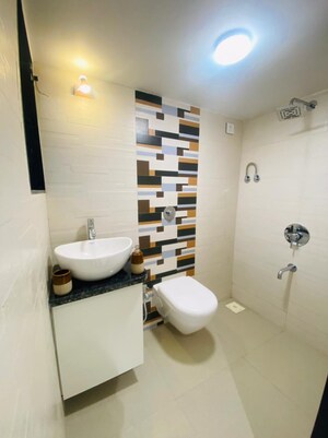 Bathroom in 2 BHK Apartment at Agarwal And Doshi Complex, Vasai West – for Sale