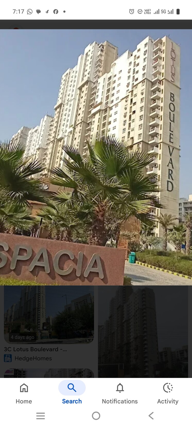 Exterior View, 3c-lotus-boulevard-espacia 3 Bedroom 1970 Sq.Ft. Apartment In Sector 100 Noida 9722351