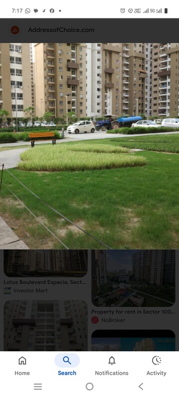 3 BHK Apartment – Exterior View View at 3C Lotus Boulevard Espacia, Sector 100 - for Sale