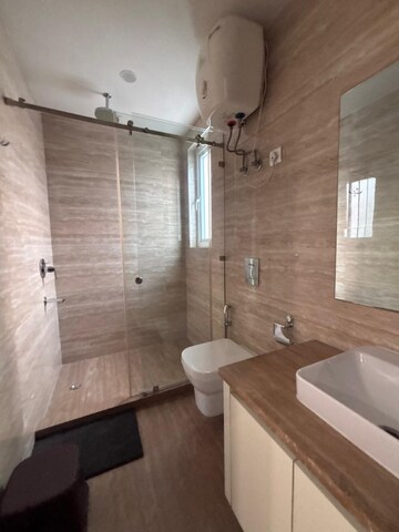 Bathroom in 4 BHK Apartment at Green Park Extension – for Rent
