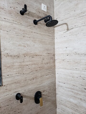 Bathroom in 2 BHK Apartment at Unique K Shire, Punawale – for Rent