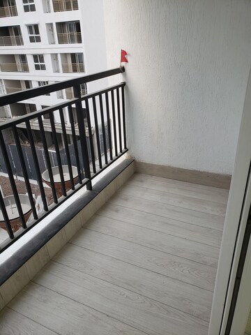 Balcony in 2 BHK Apartment at Unique K Shire, Punawale – for Rent
