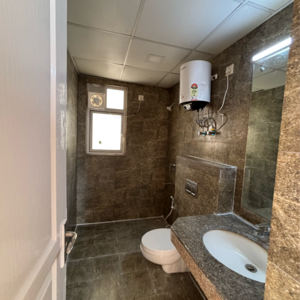Bathroom in 2.5 BHK Apartment at Experion The Heart Song, Sector 108 – for Rent