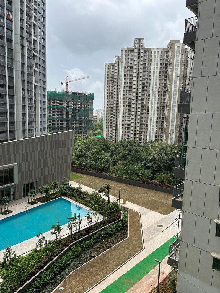 Balcony, kalpataru-immensa 2 Bedroom 750 Sq.Ft. Apartment In Kolshet Road Thane 9722395