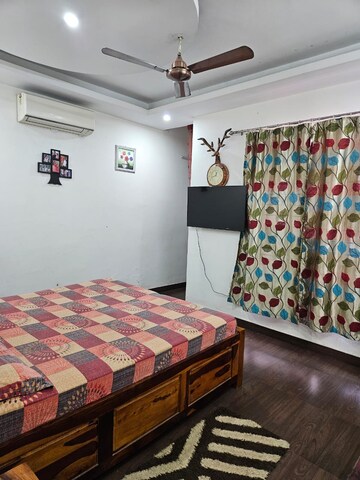 Bedroom in 1 BHK Builder Floor at Ashoka Enclave – for Rent