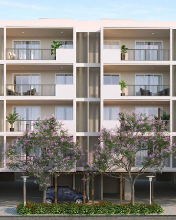 3 BHK Builder Floor – Exterior View View at DLF Gardencity Enclave, Sector 93 - for Sale