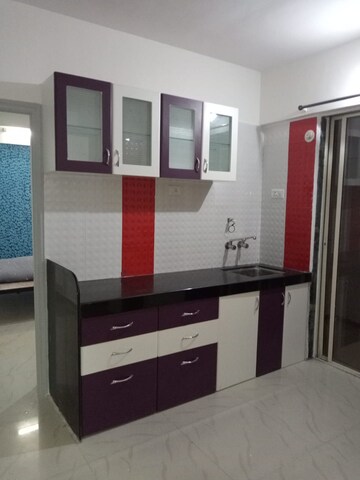 Kitchen in 3 BHK Apartment at Shree Vardhaman Dreams, Wakad – for Rent