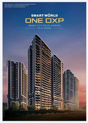2.5 BHK Apartment – Exterior View View at Smart World One DXP, Sector 113 - for Sale