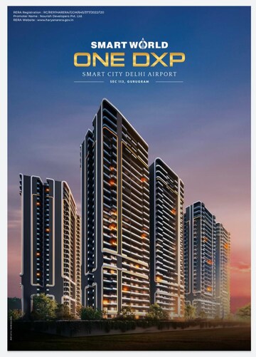 2.5 BHK Apartment – Exterior View View at Smart World One DXP, Sector 113 - for Sale