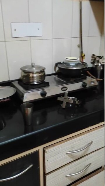 Kitchen in 1 RK Apartment at Vani Apartment, Chembur – for Rent