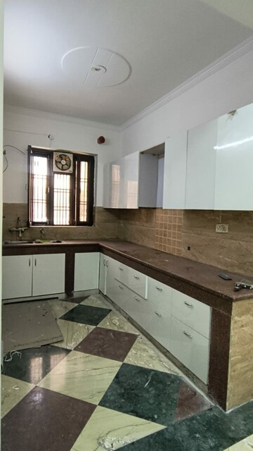 Kitchen in 4 BHK Builder Floor at Green Fields Colony – for Rent