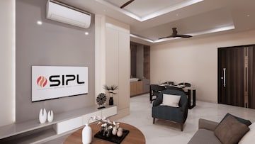 Living Room in 2 BHK Apartment at Maheshpur – for Sale