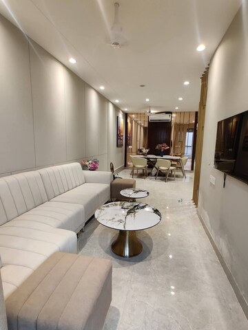 Living Room in 3 BHK Apartment at Saket – for Rent