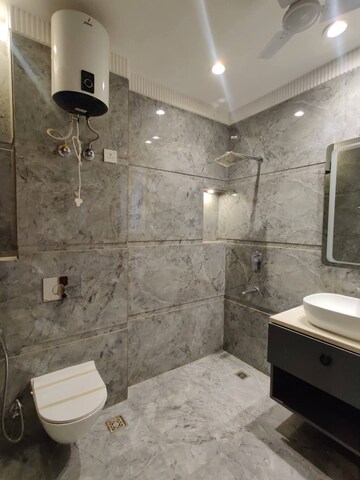 Bathroom in 3 BHK Apartment at Saket – for Rent