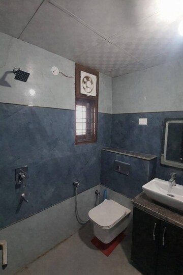 Bathroom in 3 BHK Apartment at Saket – for Rent