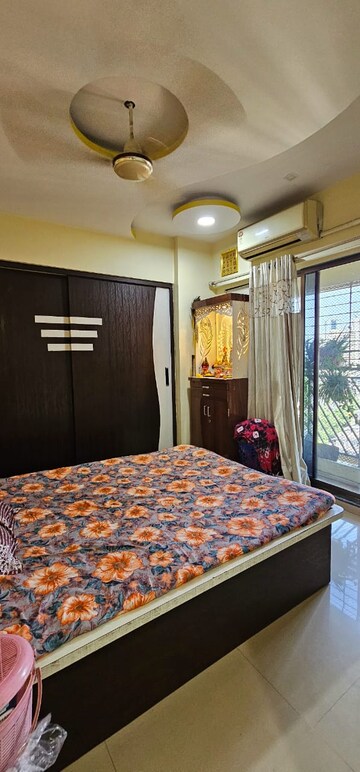 Bedroom in 1 BHK Apartment at Puranik City, Kasarvadavali – for Rent