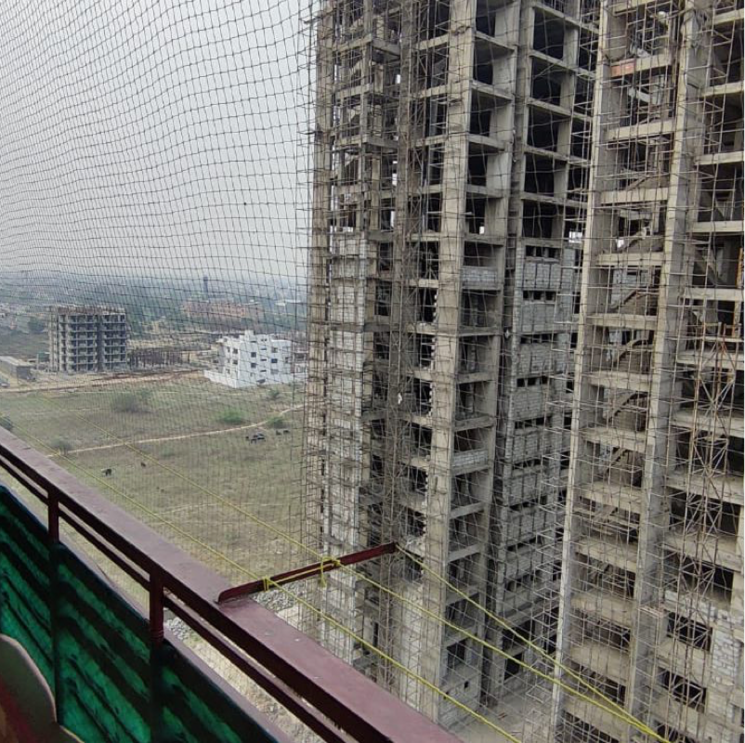 Balcony, vashisht-heights 3 Bedroom 850 Sq.Ft. Apartment In Bharat Colony Faridabad 9722858