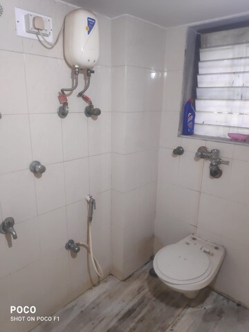 Bathroom in 2 BHK Apartment at Rehmat Tower, Santacruz East – for Rent