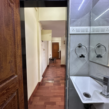 Kitchen in 1 BHK Apartment at Lokhandwala Breeze Apartments, Lokhandwala Complex – for Rent