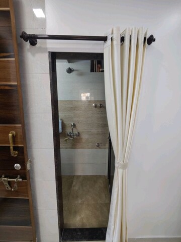 Building Lobby in 1 BHK Apartment at Sanghvi Hills, Ghodbunder Road – for Rent