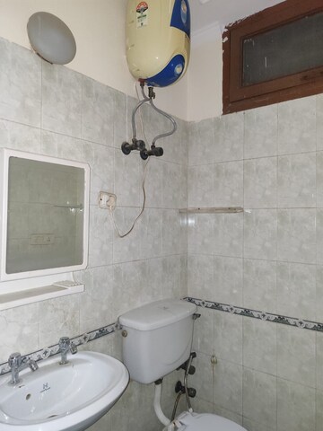 Bathroom in 2 BHK Villa at RWA Apartments Sector 26, Sector 26 – for Rent