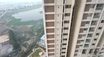 Balcony in 3 BHK Apartment at Aurobindo The Regent, Kondapur – for Rent