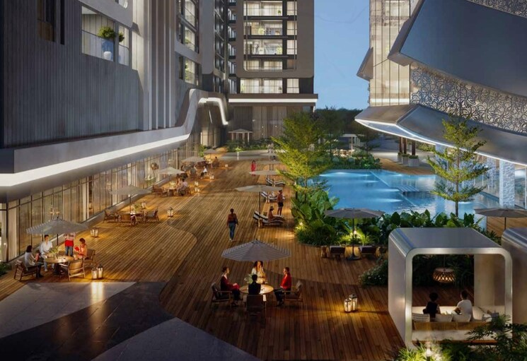 Exterior View, kokapet 4 Bedroom 7460 Sq.Ft. Apartment In Kokapet Hyderabad 9722999