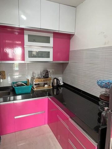 Kitchen in 1 BHK Apartment at Majestique Towers, Kharadi – for Rent