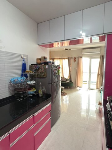 Kitchen in 1 BHK Apartment at Majestique Towers, Kharadi – for Rent