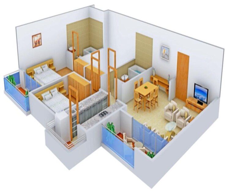 Cover Image, landmark-the-residency 2 Bedroom 1350 Sq.Ft. Apartment In Sector 103 Gurgaon 9723070