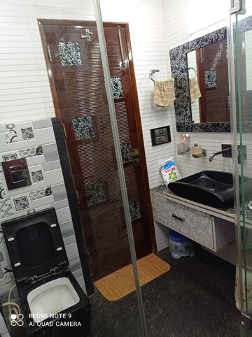 Attached Bathroom in 2 BHK Builder Floor at Prashant Vihar – for Rent