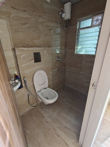 Bathroom in 2 BHK Apartment at Siddhi Highland Springs, Dhokali – for Rent