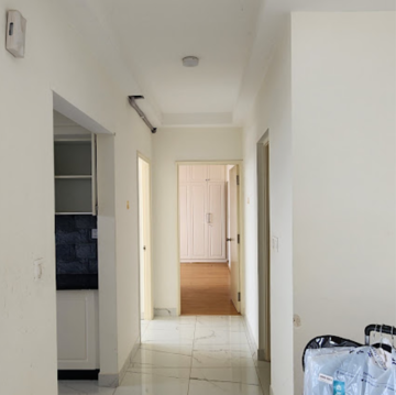 Building Lobby in 2 BHK Apartment at Mantri Lithos, Thanisandra – for Rent