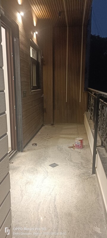 Balcony in 3 BHK Builder Floor at Janakpuri – for Sale