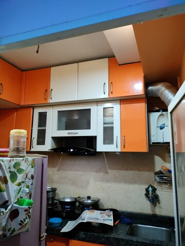 Kitchen in 3.5 BHK Apartment at Bharat Ecovistas, Shilphata – for Sale