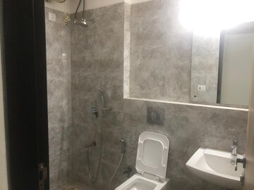 Bathroom in 3 BHK Apartment at Kanakia Levels, Malad East – for Rent