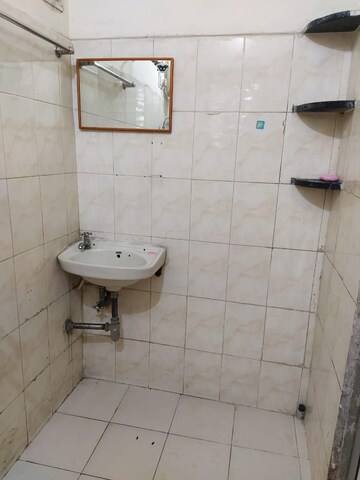 Bathroom in 2 BHK Apartment at Shiv Om CHS, Chandivali – for Rent