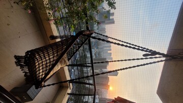 Staircase in 2 BHK Apartment at K Raheja Heights, Malad East – for Rent