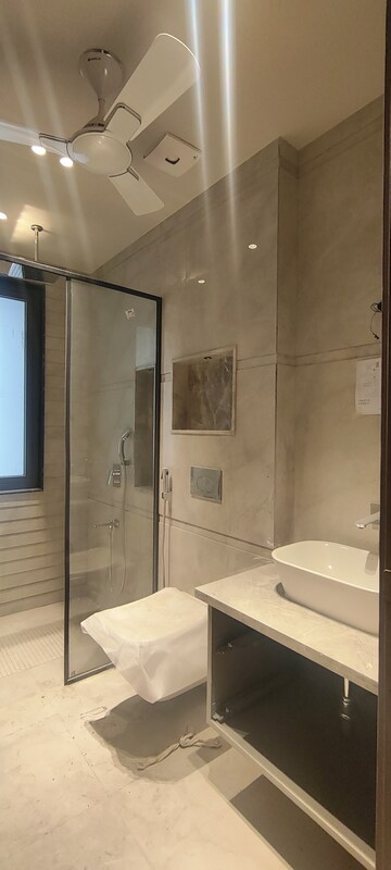 Bathroom in 4 BHK Builder Floor at Emaar MGF Emerald Hills, Sector 65 – for Sale