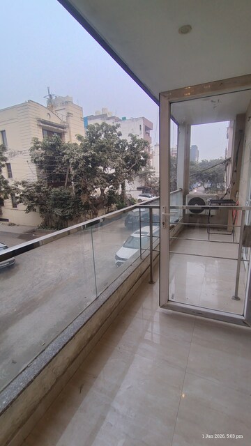 Balcony in 1 RK Builder Floor at South City 1 – for Rent