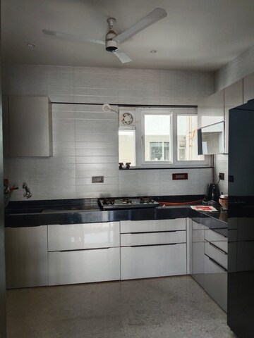 Kitchen in 3 BHK Apartment at Goel Ganga Liviano, Kharadi – for Rent