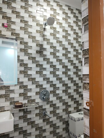 Bathroom in 2 BHK Apartment at Khirki Extension – for Rent