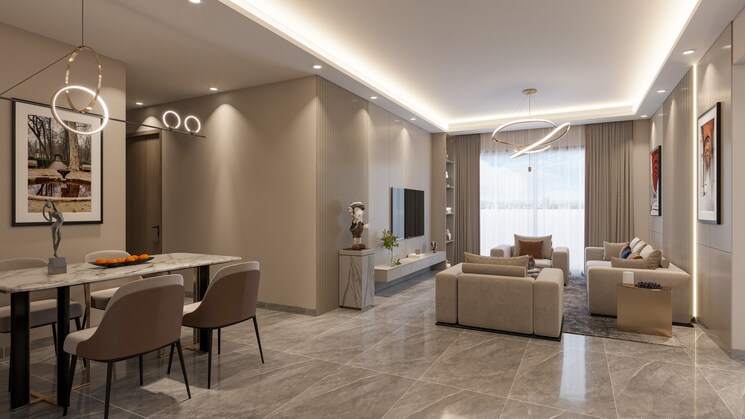 Living Room, ajmera-crosstown-one 1 Bedroom 475 Sq.Ft. Apartment In Kalyan West Thane 9723515